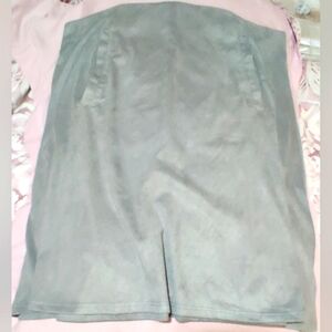 Serra Grey Pull-on, Pocket Mini Skirt, Size M 8-10